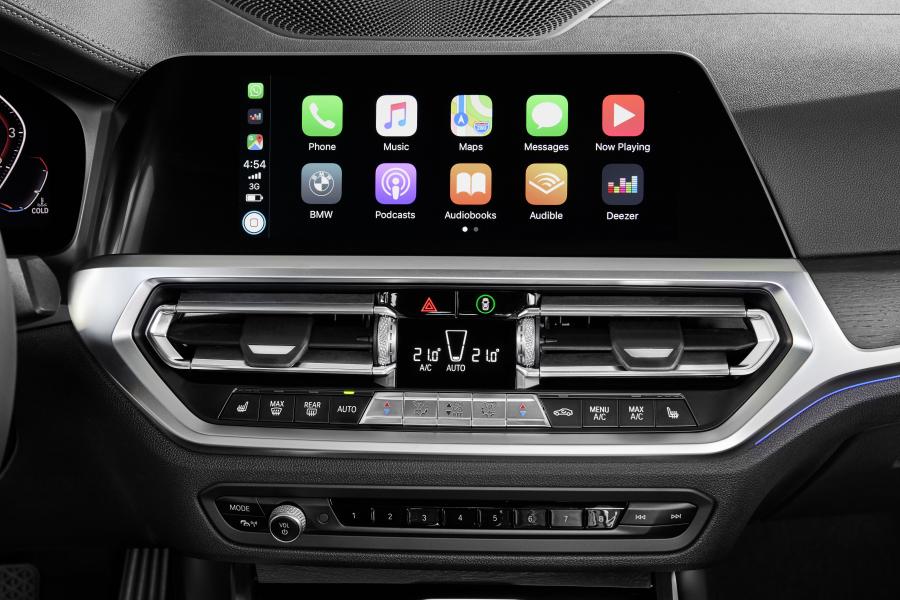 Детали интерьера BMW 330i M Sport (G20) 2019 года  (WW) (фото 267 из 284)